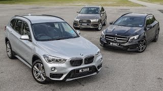 DRIVEN 2015 #6: F48 BMW X1 vs Mercedes-Benz GLA vs Audi Q3