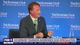 Governor Youngkin addresses 2024 election speculation