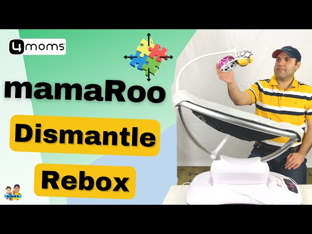 4mama 　　4/13 4Moms Mamaroo Baby Swing: Disassembly & Reboxing - [4 mom mamaroo