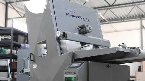 Ipeka Masterslicer 1A - industrial bread slicer with variable slice thickness