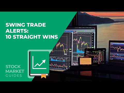 Swing Trade Alerts:  10 Straight Winning Trades