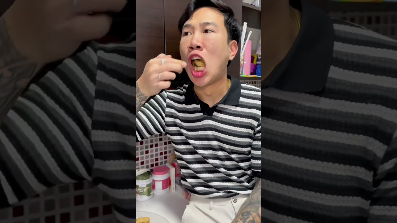 แคบหมูกรอบๆ กับ น้ำพริกหนุ่ม แซ่บบบบ!! #NATVSFOOD #แน็ทกินจุ #แคบหมู