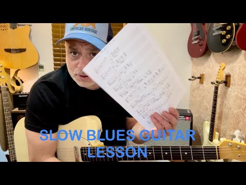 Transform your Blues Pentatonic soloing with this Slow Blues Guitar Lesson and master those licks