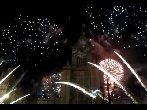 Firework. Moscow and Alfa bank birthday