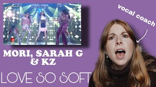Vocal coach reacts to Morissette Amon, Sarah G & KZ’s- “Love so soft” screenshot 5