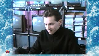 1996 Крым, Джанкой 90е - Новогодний опрос. Новый год. Старое видео VHS