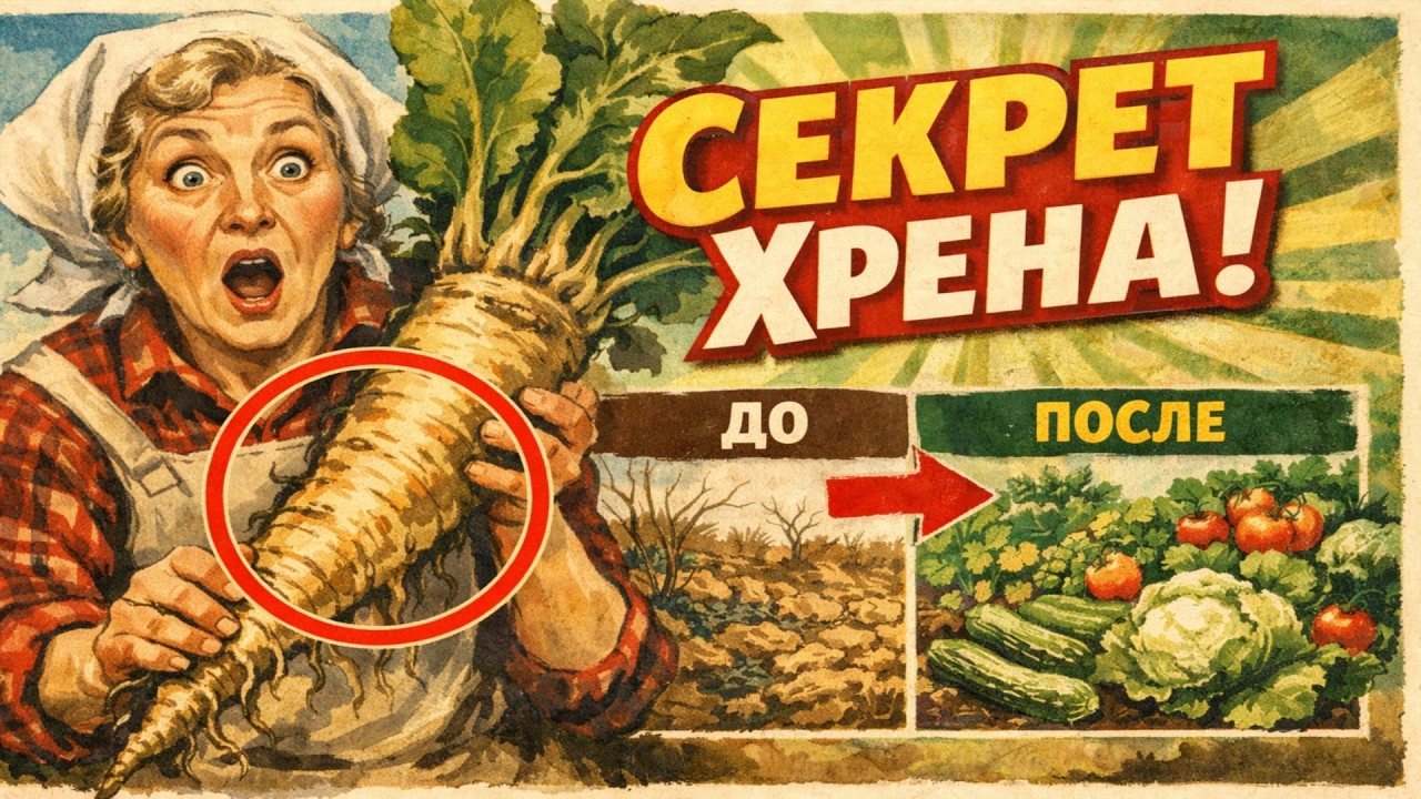 ХРЕН — ваш главный СОЮЗНИК на грядке? РАЗОБЛАЧАЕМ скрытые функции этого 