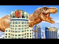 غزو الديناصورات مدينة لوس سانتوس لعبة جي تي أي 5 GTA V Dinosaurs Vs Los Santos 