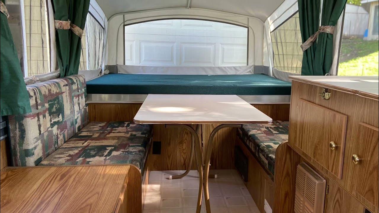 Fleetwood pop up Coleman Seapine 1997 YouTube