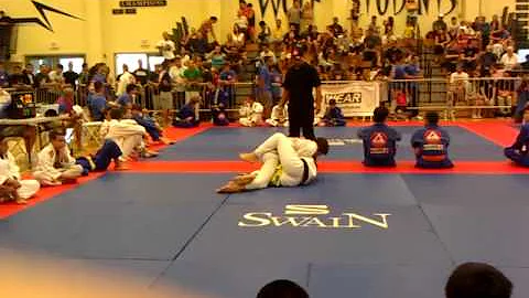 Sam Kreitl's first Brazilian jiu-jitsu match