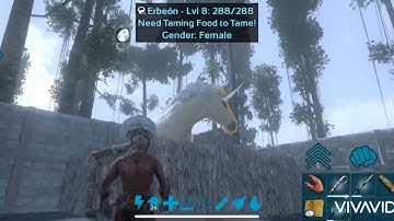 ARK mobile UNICORN 🦄!! Taming