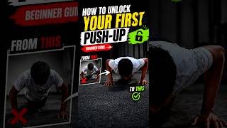 Unlock Your First Push-Up FAST 💪 (Beginner Guide) #shorts