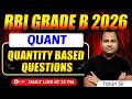 RBI Grade B 2026 | Quant: Quantity Based Questions | Quant Practice Questions | RBI Phase 1 Strategy