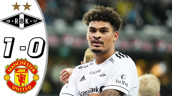 Rosenborg vs Manchester United 1-0- All Goals & Highlights - 2024