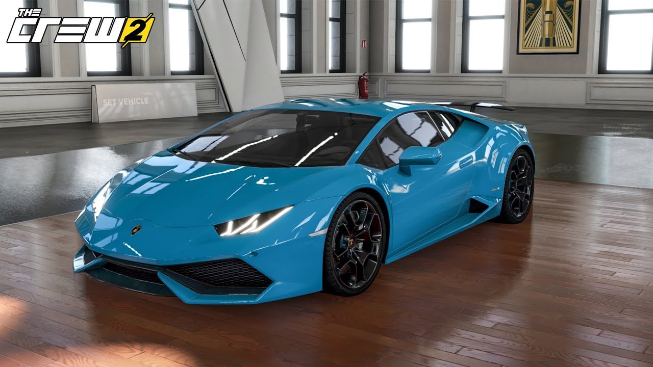 The Crew 2 Customization Lamborghini Huracan Test Drive In The Open World Youtube