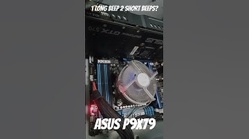 This Motherboard is BEEPING, What could be the Problem?