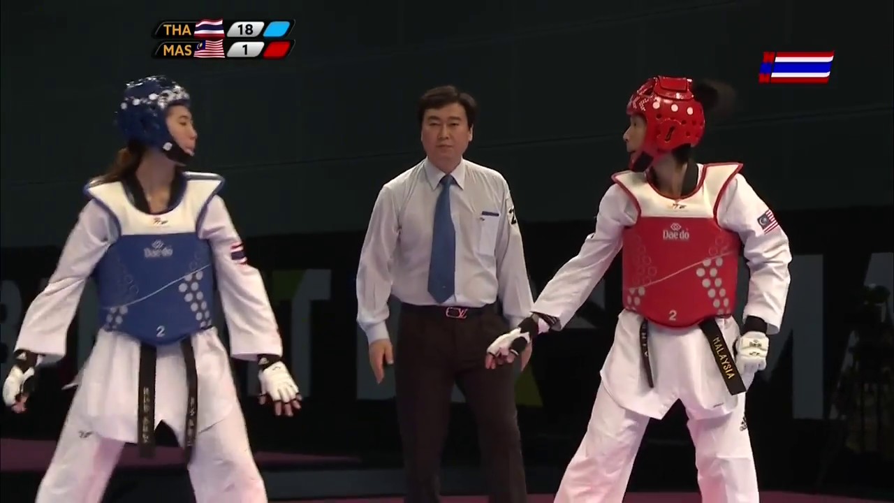 Taekwondo female's Under 49 kg | Panipak.W THA vs N.Shaharuddin MAS | 29th SEA Games 2017