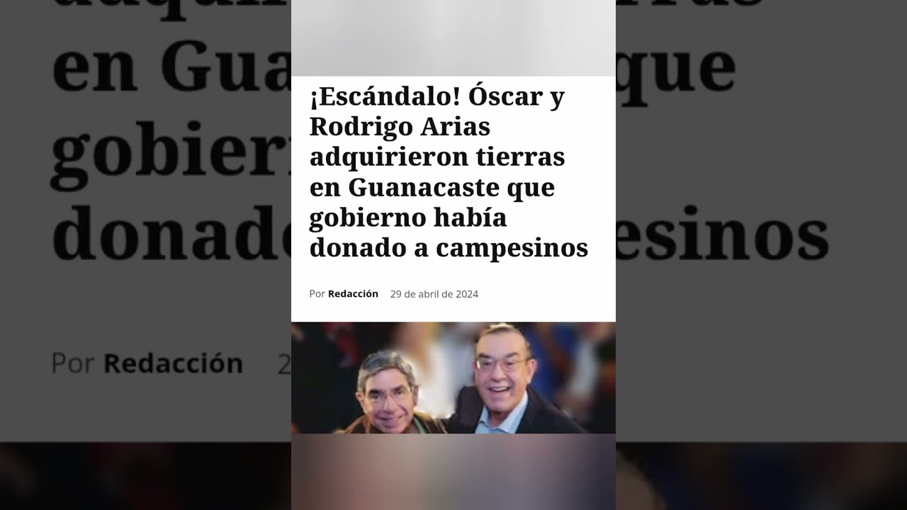 EXPRESIDENTES DE COSTA RICA RIDÍCULO MUNDIAL