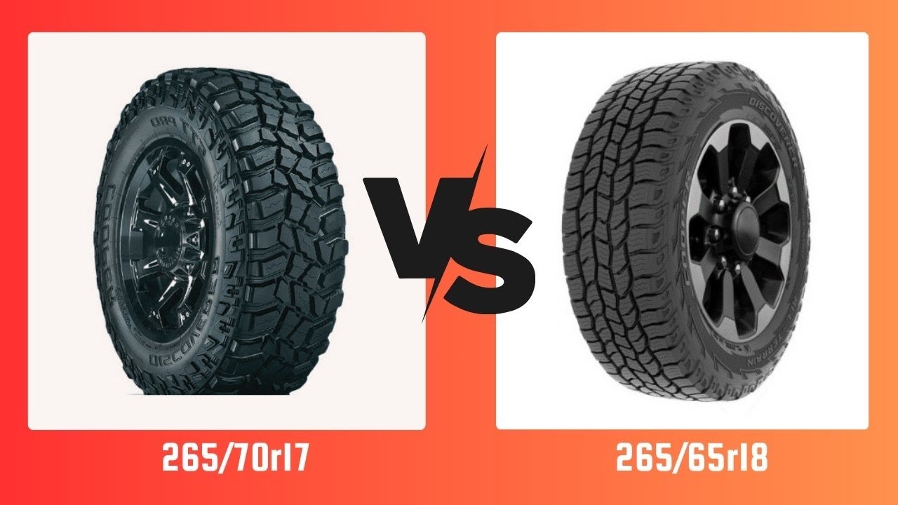 Tire Size 265/70r17 vs 265/65r18 - YouTube