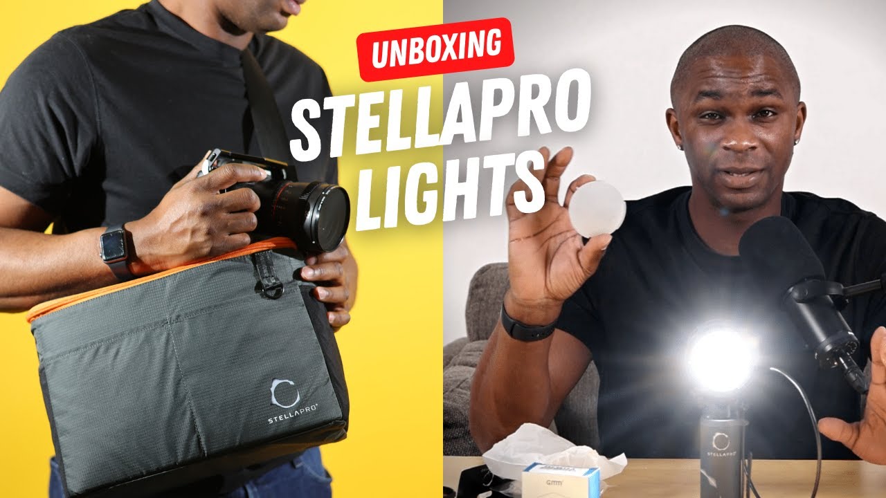 StellaPro Reflex Lights Unboxing & Demo YouTube