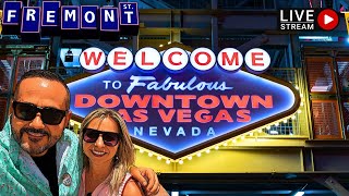 LIVE LAS VEGAS Fremont St. The Night Starts Here!🆙🆙