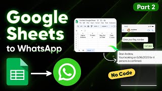 Menghubungkan & Mengambil Data Google Sheet di WhatsApp dengan EasySocial screenshot 3