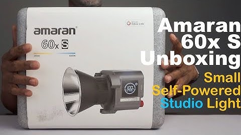 Amaran 60x S: Unboxing