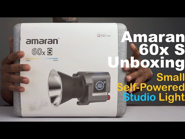 Amaran 60x S: Unboxing - YouTube