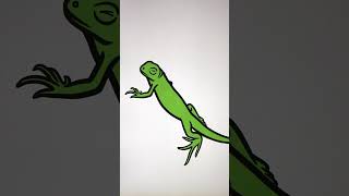 How To Draw Animals | Drawing and Coloring a Lizard #art #drawing #howtodraw #animals