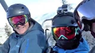 Marc and James Montanus Ski Big Sky 2016
