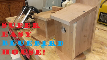 Super Easy Bluebird House!