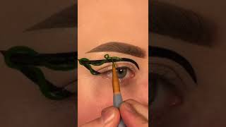 Pumpkin Patch Eyeliner for Halloween #shorts
