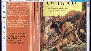Let's Play The Forest of Doom (Fighting Fantasy Game Book) Part 1