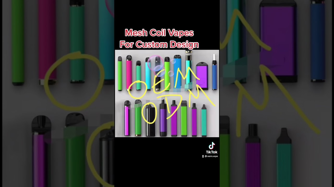 Mesh Coil Disposable Vapes