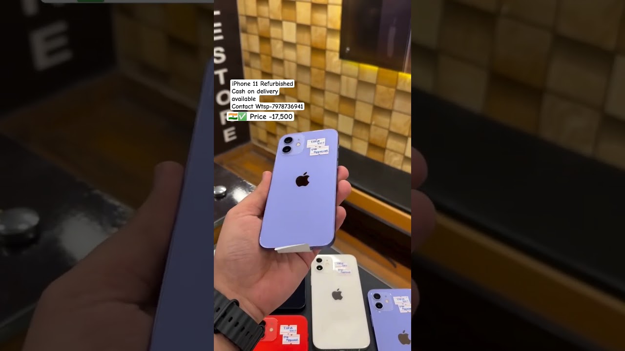 iPhone 11 Refurbished|Cash on Delivery Available| 