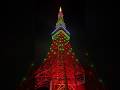 クリスマス東京タワー🎄🗼特別ライトアップ、次このライティングに会えるのはクリスマスかな?#東京タワー#クリスマス#特別ライトアップ#もうすぐ12月