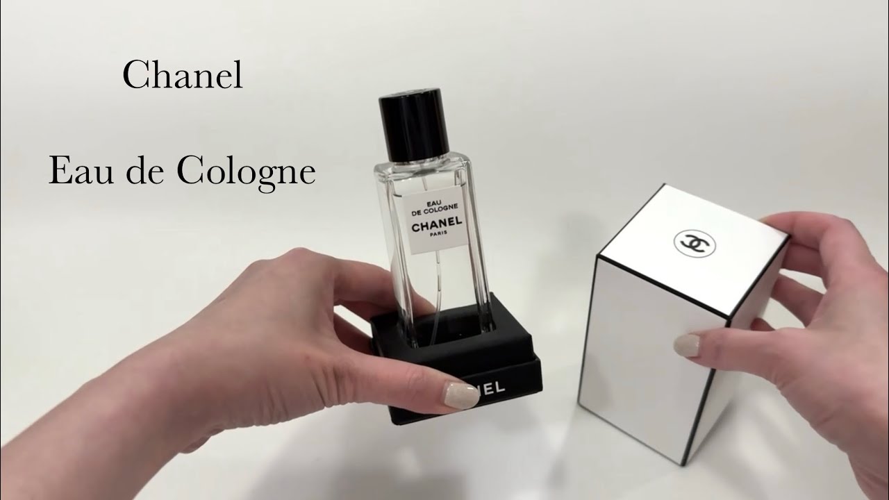 香水開箱Unbox Perfume 香奈兒Chanel 清新古龍水Eau de Cologne - YouTube