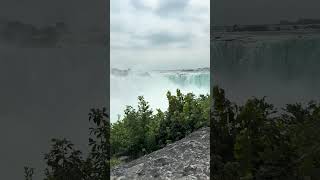 First time seeing Niagara Falls #canadaside #horseshoefalls