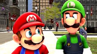 [Sfm Mario] Mario & Luigi Vacation Videos Resimi