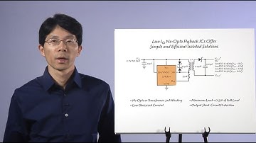 Simple, Compact, and Efficient Isolated Power with Low IQ No-Opto Flyback ICs