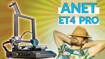 What a lazy 3D printer design! Anet ET4 "Pro" review