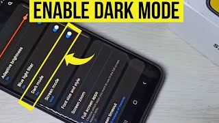 How to Activate Dark Mode in Samsung Galaxy M51