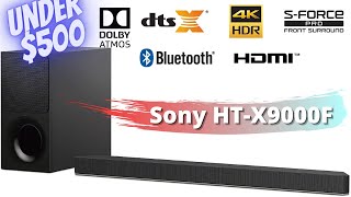 Sony Dolby Atmos Soundbar HT-X9000F