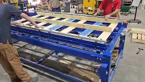 Nailing Two Pallets at One Time Test