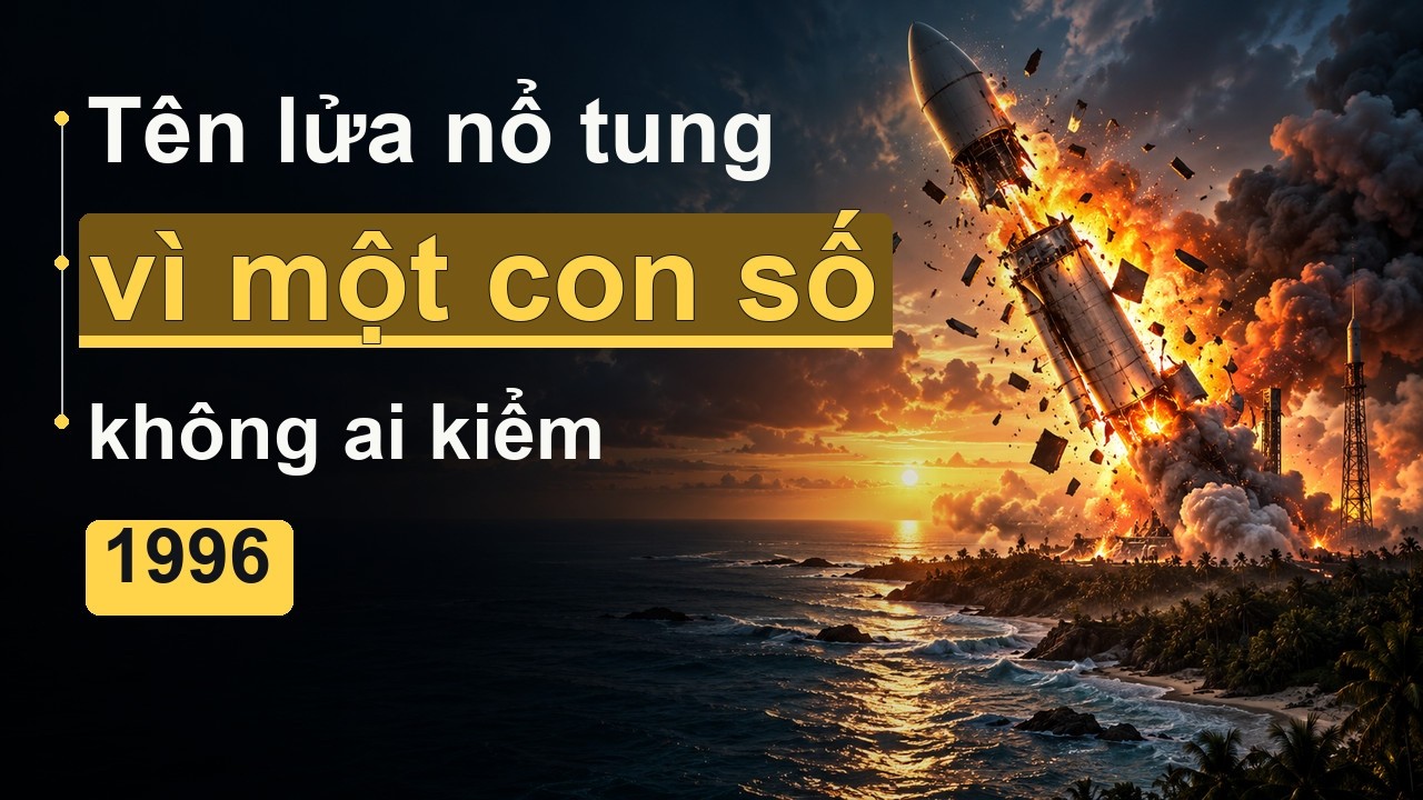 Tên lửa Ariane 5 nổ năm 1996 vì một con số quá lớn: ai đã quyết định không kiểm nó?
