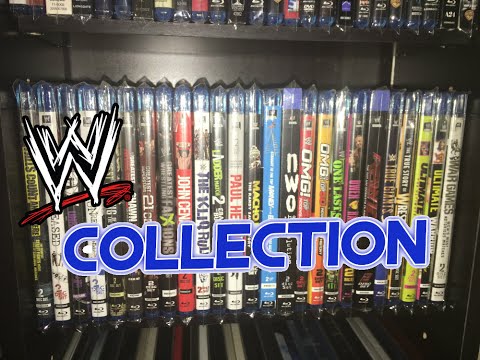 COMPLETE WWE BLU RAY DVD COLLECTION 2016 - YouTube