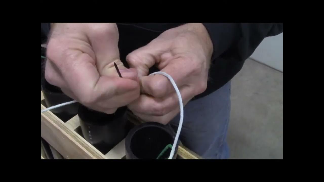 How to Fuse Fireworks 101 The Zip Tie Method YouTube