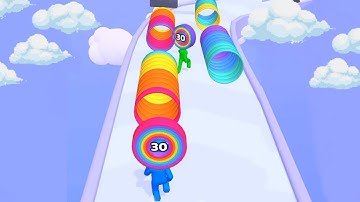 Layer Man 3D Gameplay Level 3-4 |🤑🏃| Layer Man Run Android iOS New Update Mobile Games