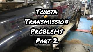 Toyota Hilux A343F Auto Transmission Problems Part 2 of 3