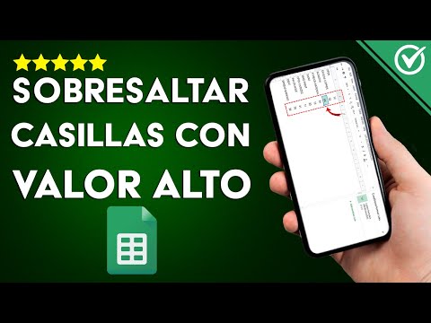 Cómo Sobresaltar la Casilla con el Valor Más Alto en Hojas de Cálculo de Google